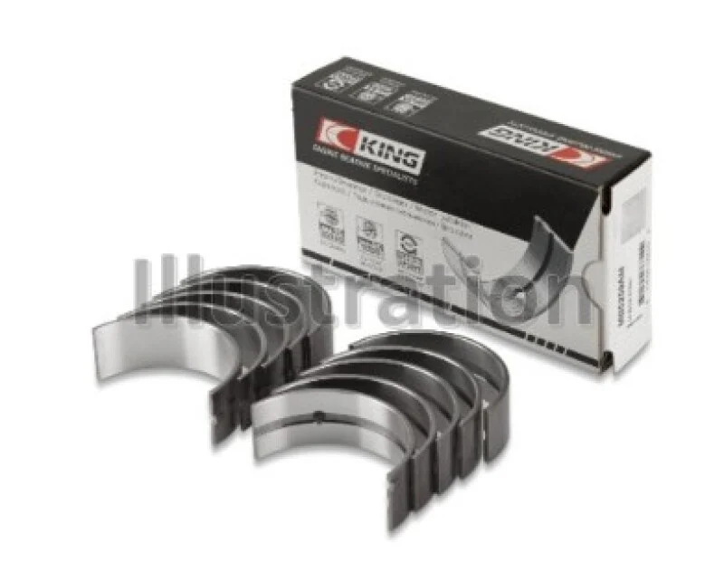 King Engine Bearings Chrysler/Dodge Gen III Hemi 5.7/ 6.1/ 6.4 Main Bearing Set - Size +0.25mm