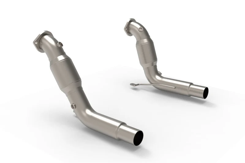 Kooks Headers 25-26 Ford Explorer ST/Aviator Stainless Steel GREEN Catted Downpipes - Image 3