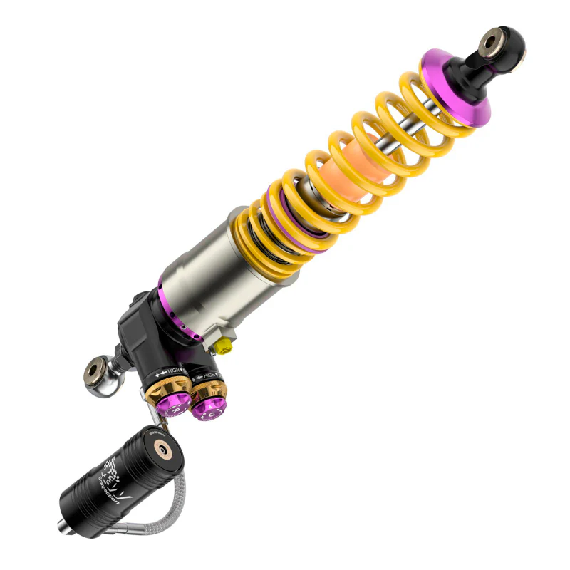KW Porsche Carrera GT HLS & V5 Coilover Kit w/ Black Springs - Image 4