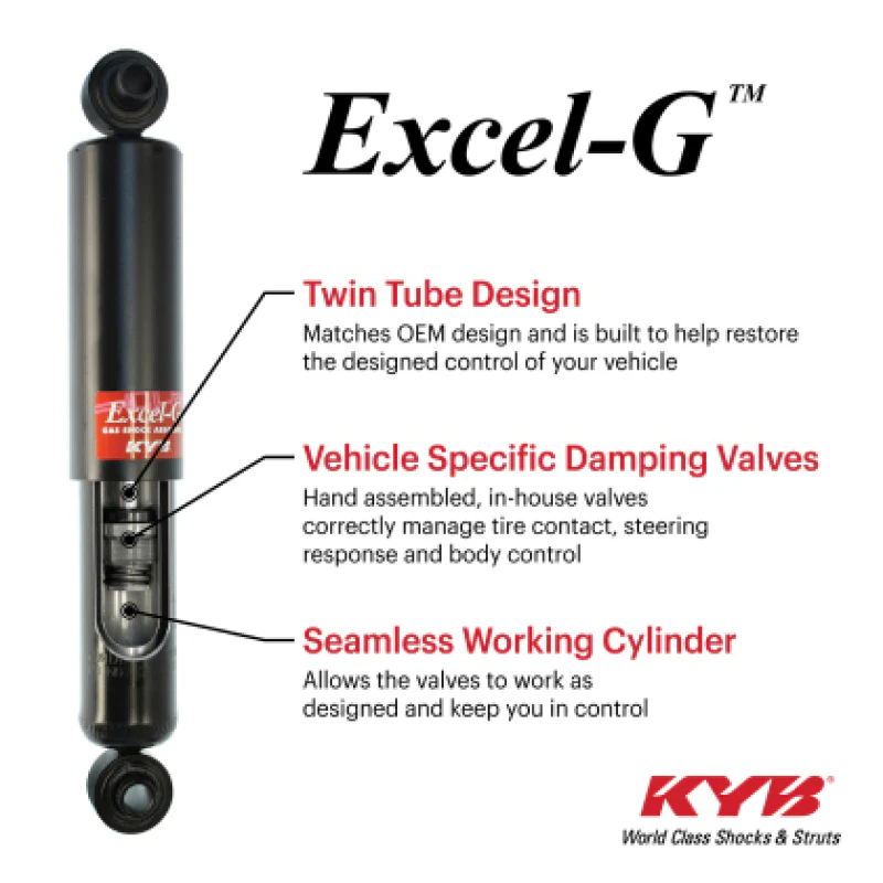 KYB 11-22 Toyota Sequoia Platinum (w/ Adaptive Variable Susp.) Excel-G Electric Strut - Front