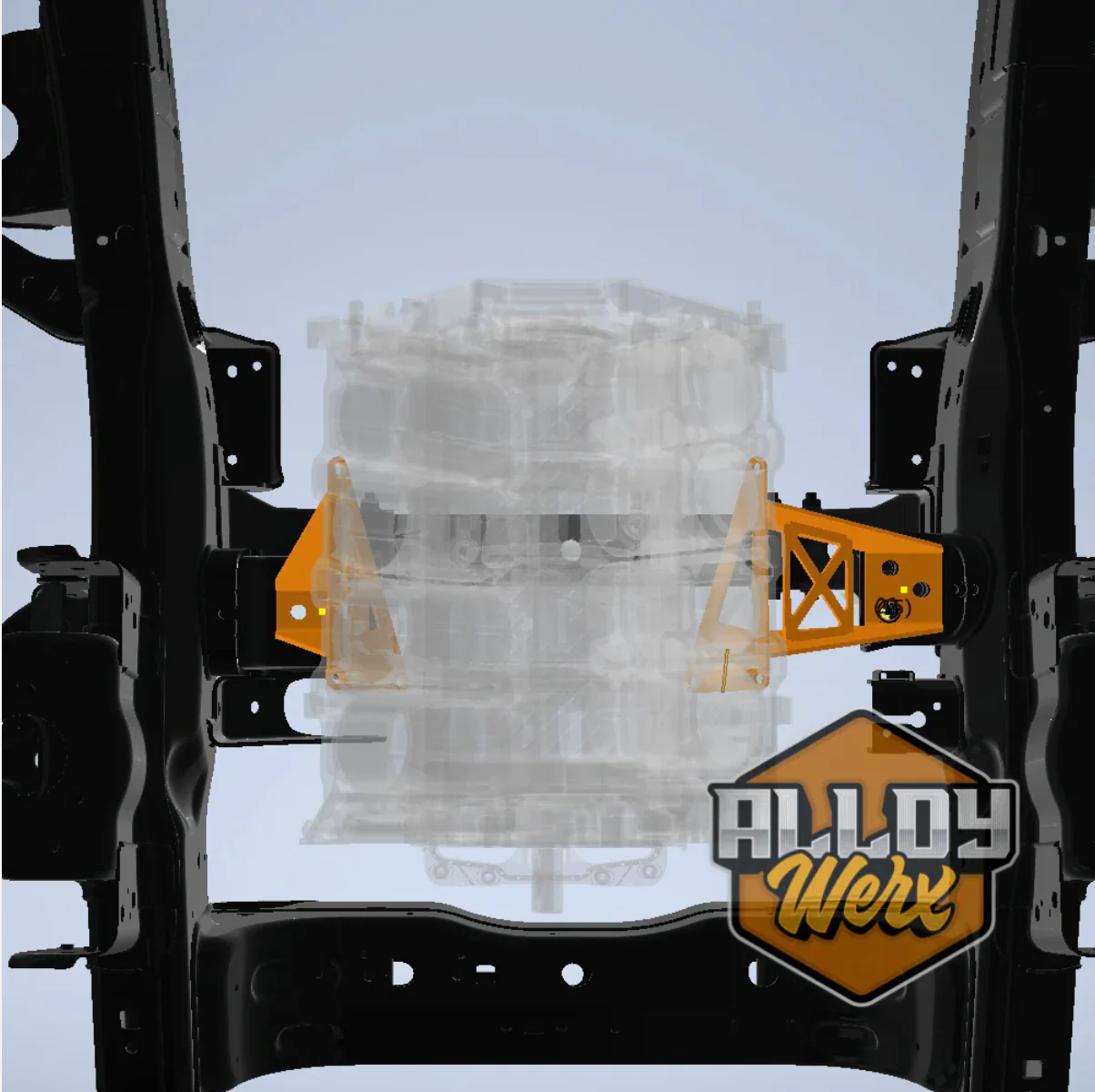 Lightweight Solid Motor Mounts for 2009–2025 F-150 5.0 & Raptor R - Image 4