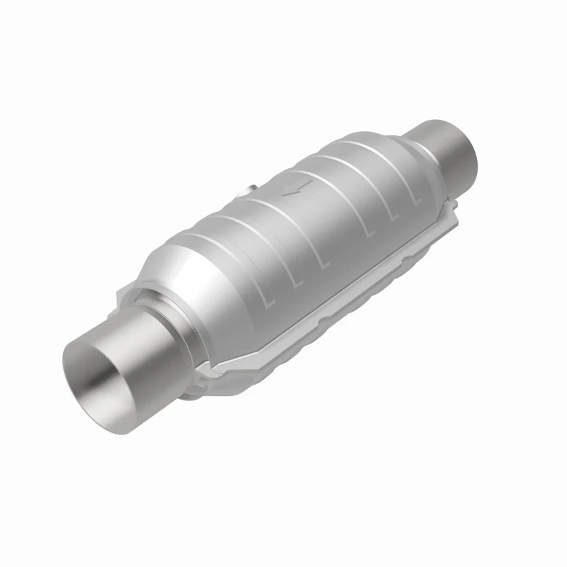 MagnaFlow Conv Univ 2.25in Inlet/Outlet Center/Center Round 11in Body L x 5.125in W x 15in Overall L - Image 4