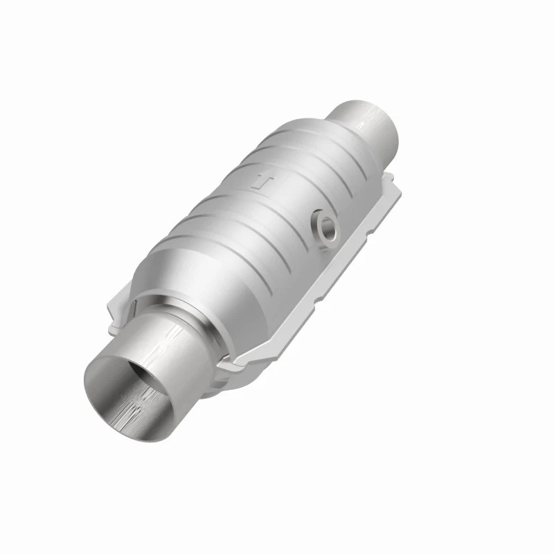 MagnaFlow Conv Univ 2.25in Inlet/Outlet Center/Center Round 11in Body L x 5.125in W x 15in Overall L - Image 5