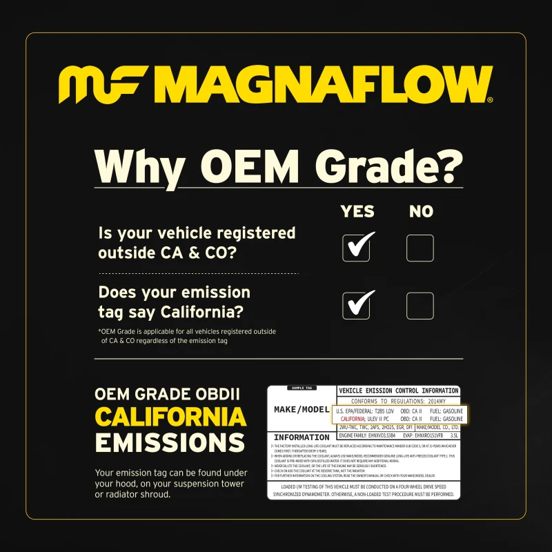 MagnaFlow Direct Fit Catalytic Converter 2020 Chevrolet Corvette Right Closed Couple 6.2L - Image 9
