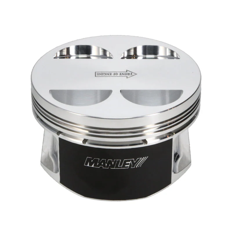 Manley Nissan GT-R 3.8L VR38DETT 99mm Bore 9.8:1 CR -2cc Dish Extreme Duty Piston Set w/ Rings - Image 10