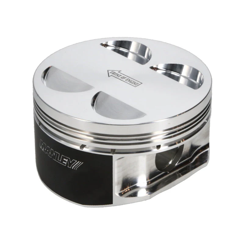 Manley Nissan GT-R 3.8L VR38DETT 99mm Bore 9.8:1 CR -2cc Dish Extreme Duty Piston Set w/ Rings - Image 4