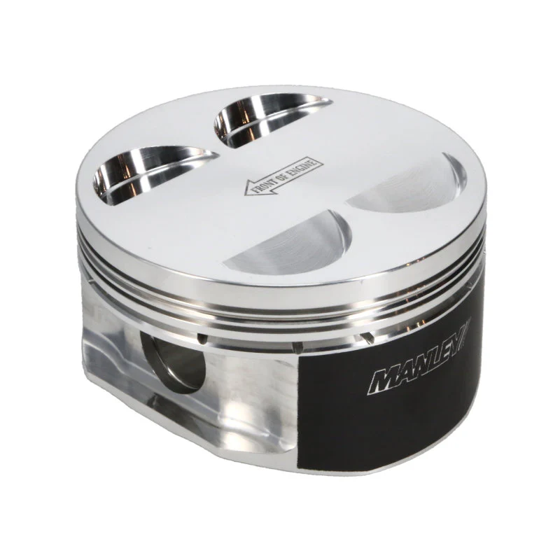 Manley Nissan GT-R 3.8L VR38DETT 99mm Bore 9.8:1 CR -2cc Dish Extreme Duty Piston Set w/ Rings - Image 6