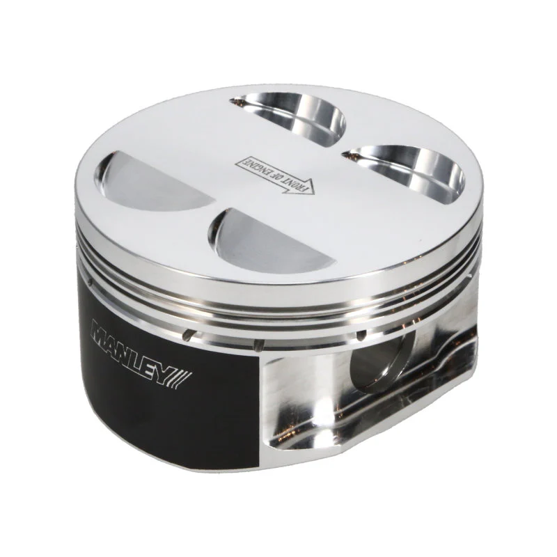 Manley Nissan GT-R 3.8L VR38DETT 99mm Bore 9.8:1 CR -2cc Dish Extreme Duty Piston Set w/ Rings - Image 9