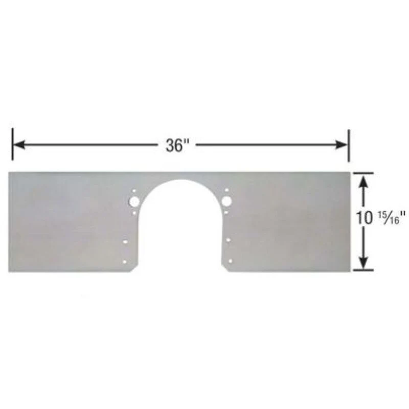Moroso Chevrolet Big Block 1-Piece Front Motor Plate