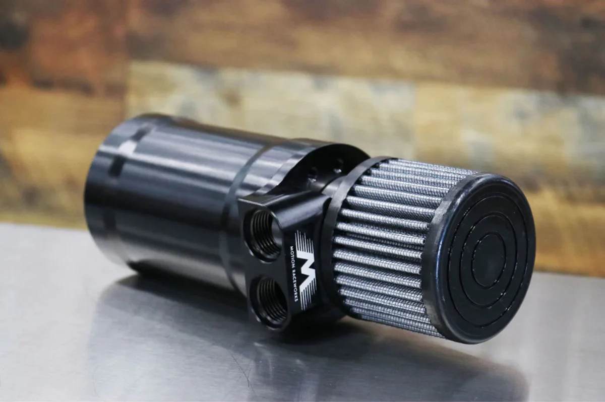 Motion Raceworks Top Loader Billet Catch Can Kit - Image 6