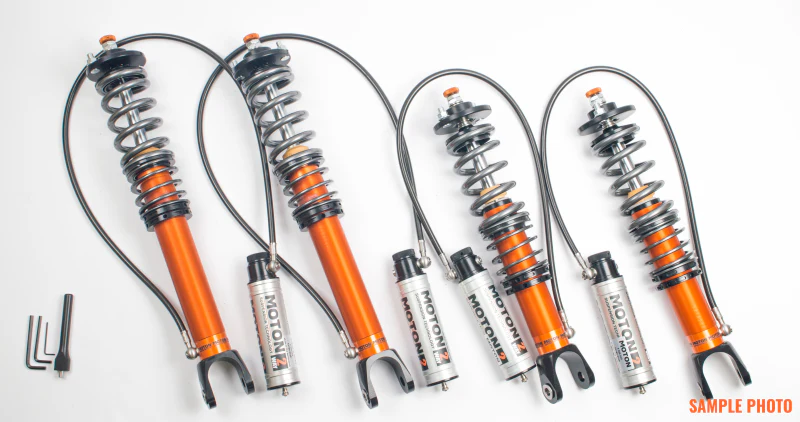 Moton 2-Way Clubsport Coilovers True Coilover Style Rear Porsche 944 Type 2 / 968 (Incl Springs) - Image 2