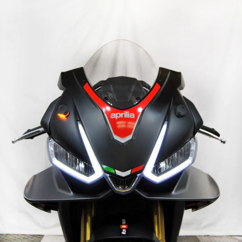 New Rage Cycles 25+ Aprilia RSV4 Mirror Block Off Turn Signals - Image 2