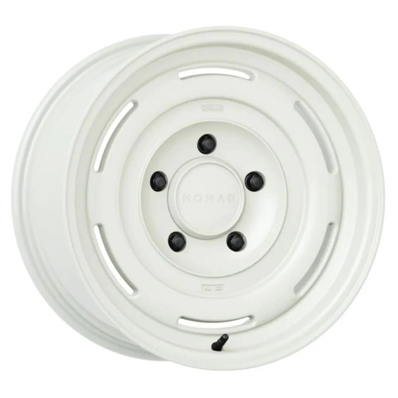 Nomad N504VW Field 17x8.5in / 5X150 BP / 35mm Offset / 110.5mm Bore - Vintage White