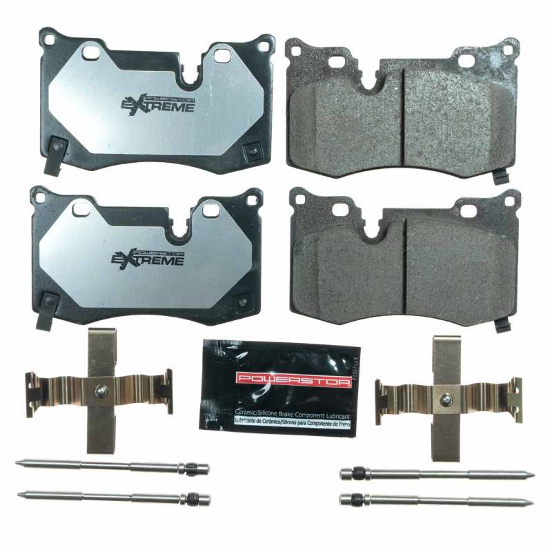 Power Stop 2020 Chevrolet Corvette C8 Base Rear Z26 Extreme Street Brake Pads w/Hardware - Image 4