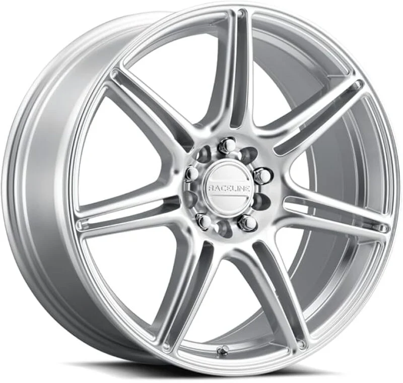 Raceline 148HS Apex 20x8.5in / 5X120 BP / 40mm Offset / 72.56mm Bore - Hyper Silver