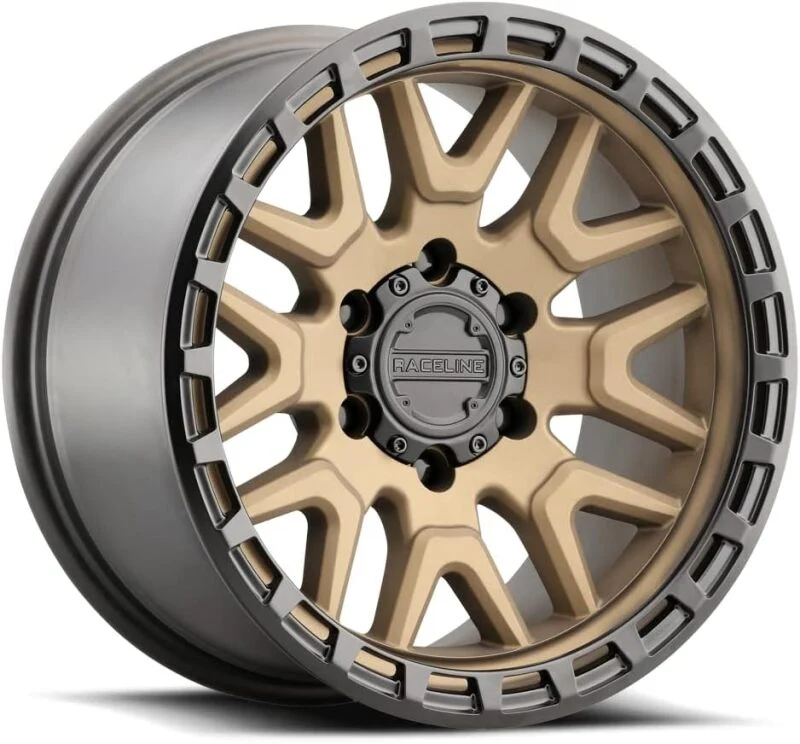 Raceline 953BZ Krank 18x9in / 6X135 BP / 18mm Offset / 87.1mm Bore - Bronze