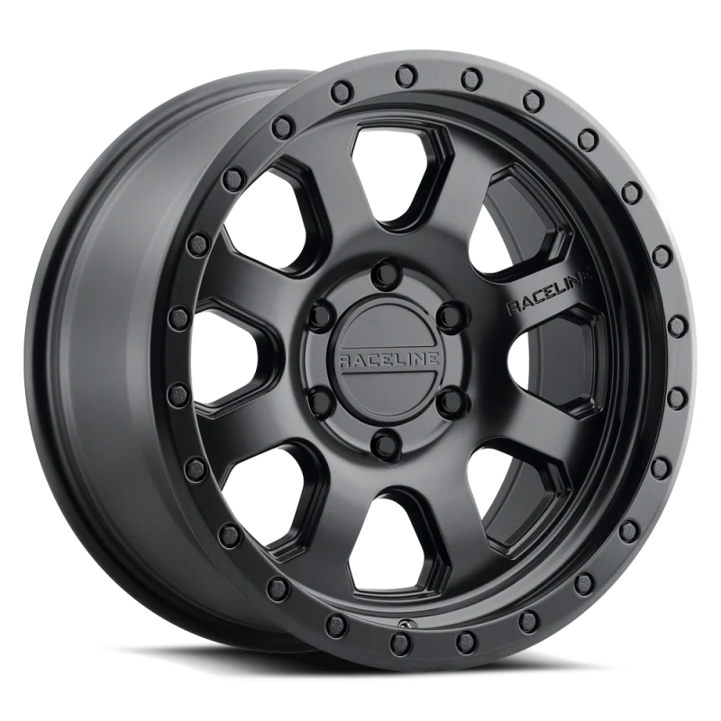 Raceline 959B Avenger 2.0 17x8.5in / 5X150 BP / 0mm Offset / 110.5mm Bore - Satin Black