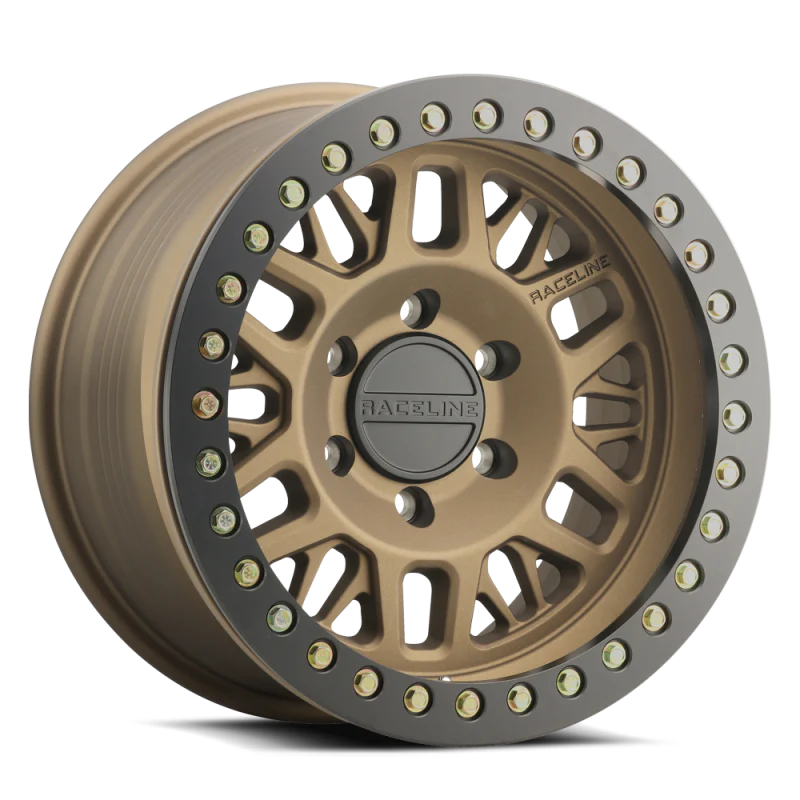 Raceline RT951 Ryno 17x9in / 6X139.7 BP / -12mm Offset / 106.1mm Bore - Bronze