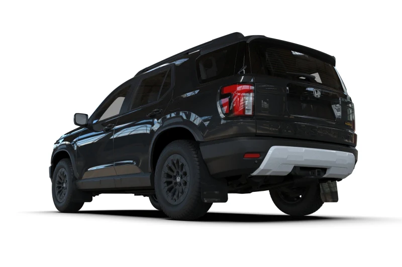 Rally Armor 2026 Honda Passport Black UR Mudflap - Orange Logo - Image 7