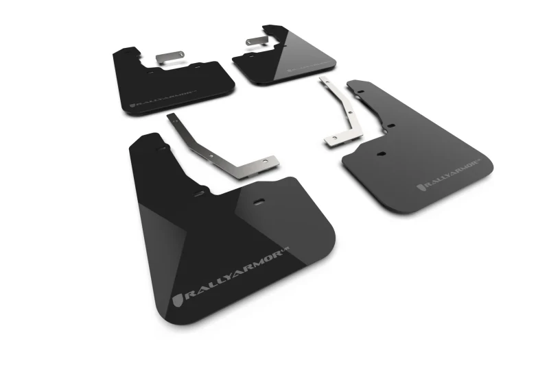Rally Armor 2026 Subaru  Forester Wilderness Black UR Mud Flap w/Dark Grey Logo