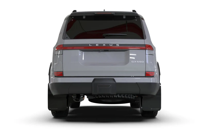 Rally Armor 24-26 Lexus GX 550 Luxury Black UR Mud Flap - Metallic Black Logo - Image 3