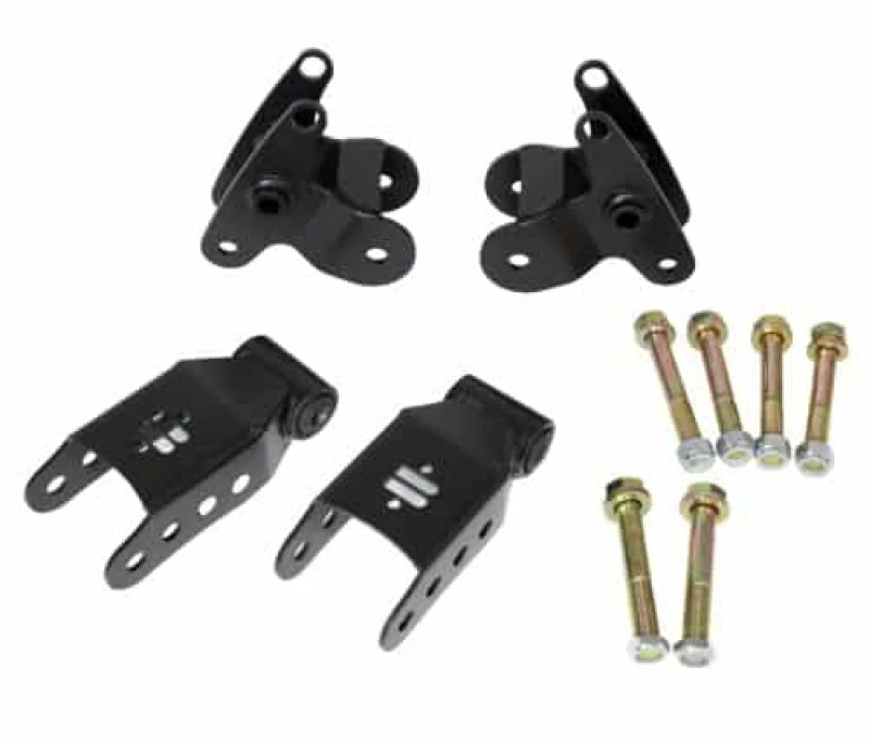 Ridetech 2015+ Ford F150 Leaf Spring Bracket Kit - Rear - Image 2