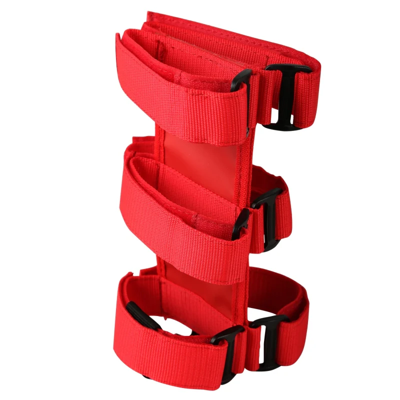 Rugged Ridge Sport Bar Fire Extinguisher Holder Red 55-19 CJ&Wr - Image 2