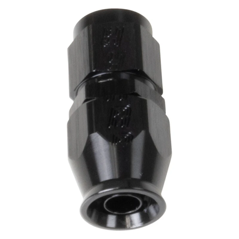 Russell Black Straight -6 Pro Ptfe Hose End