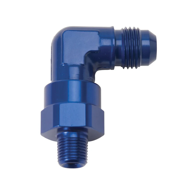 Russell Performance -10 AN 90 Degree Male to Male 1/2in Swivel NPT Fitting - Image 2