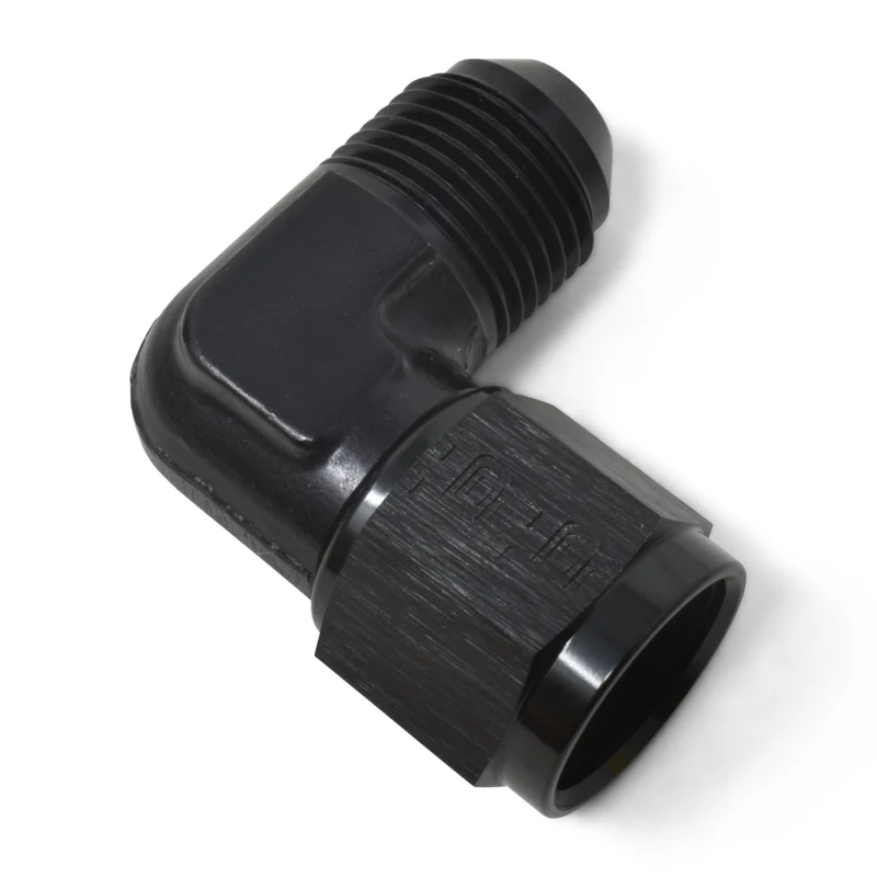 Russell Performance -8 AN 90 Degree Male AN to Female AN Fitting (Black) - Image 7