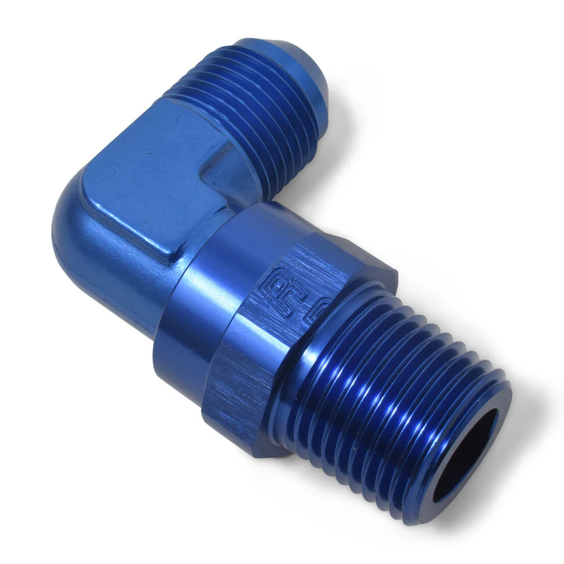 Russell Performance -8 AN 90 Degree Male to Male 3/8in Swivel NPT Fitting - Image 5