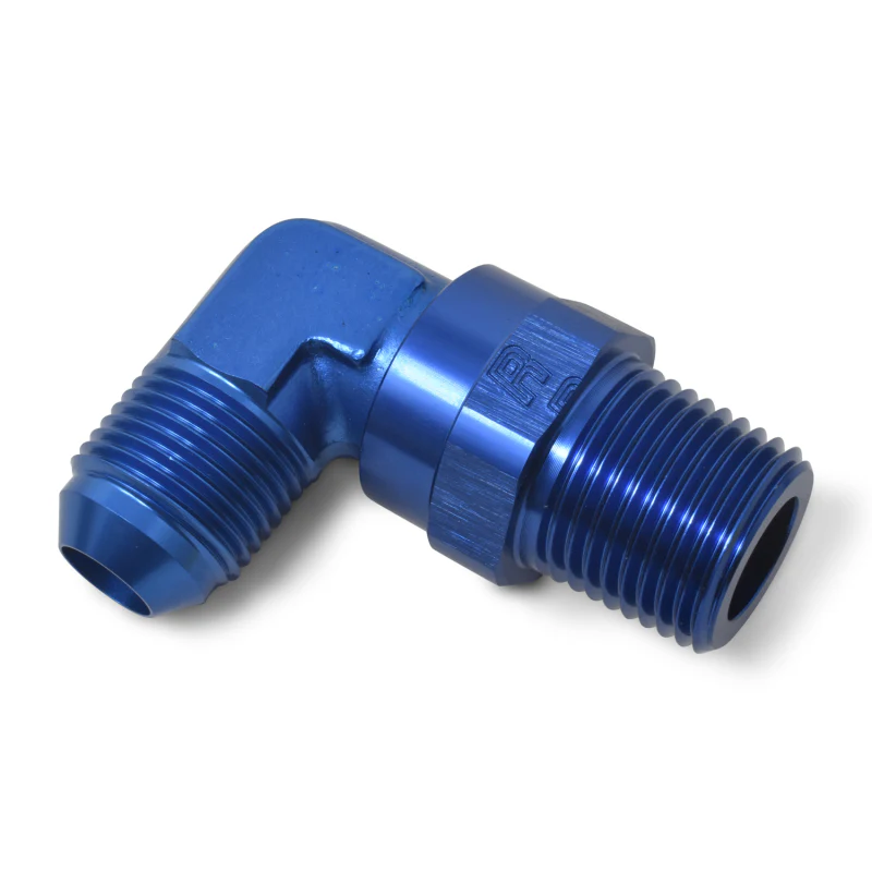 Russell Performance -8 AN 90 Degree Male to Male 3/8in Swivel NPT Fitting - Image 9