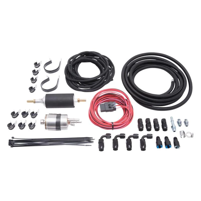 Russell Performance For Chevy LS & Chrysler 5.7L Hemi (Black/Silver) - Image 2