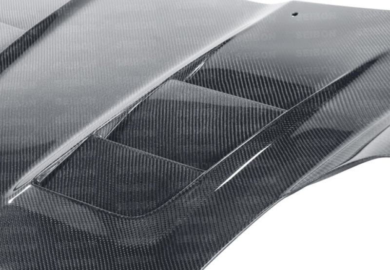 Seibon 00-05 Toyota MR-S (ZZW30L) TS-Style Carbon Fiber Hood - Image 13