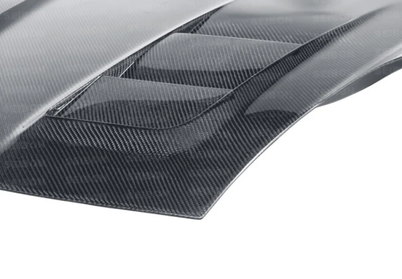 Seibon 00-05 Toyota MR-S (ZZW30L) TS-Style Carbon Fiber Hood - Image 3
