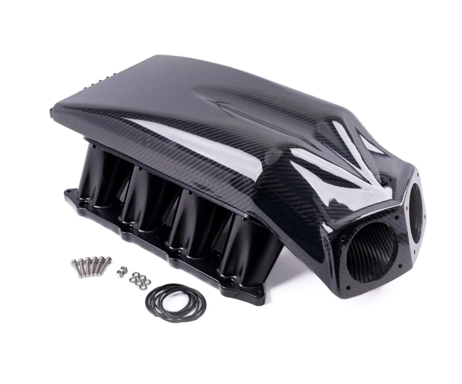 SPE MOTORSPORT FORD MUSTANG S650 CARBON FIBER INTAKE MANIFOLD- FITS 2024+ MUSTANG 5.0L - Image 11