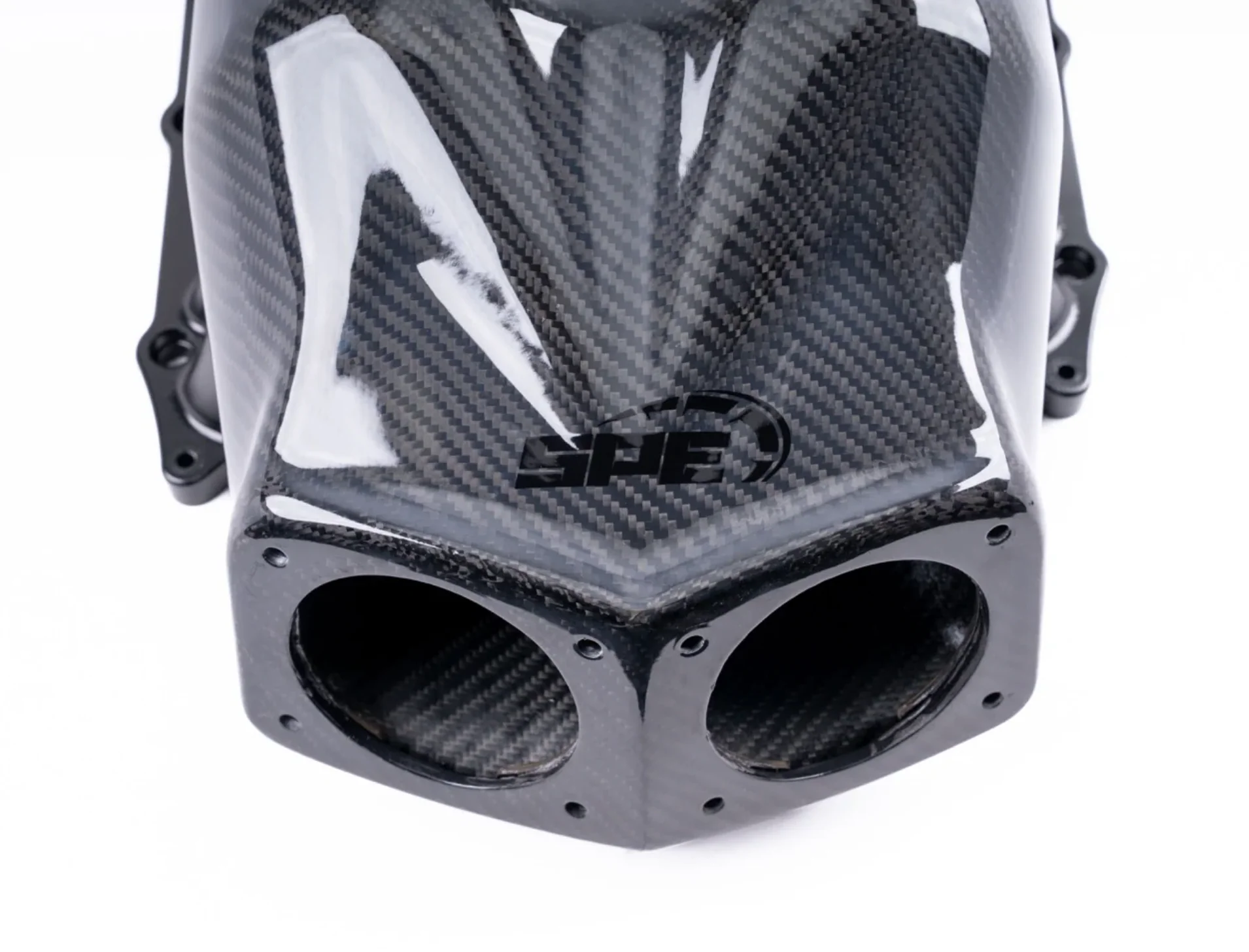 SPE MOTORSPORT FORD MUSTANG S650 CARBON FIBER INTAKE MANIFOLD- FITS 2024+ MUSTANG 5.0L - Image 4