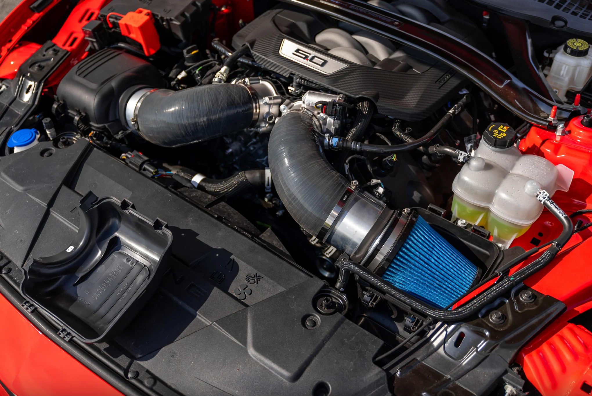 Steeda Mustang GT/Dark Horse ProFlow Cold Air Intake w/o Filters (2024-2026) - Image 4