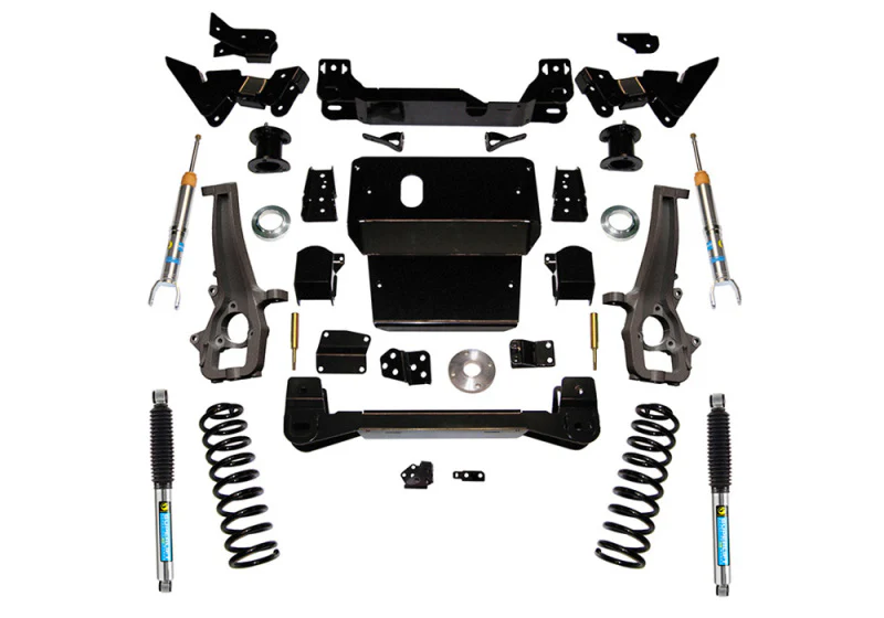 Superlift 12-18 Dodge RAM 1500 4WD 6in Lift Kit w/ Bilstein Front Struts & Rear Shocks - Image 2