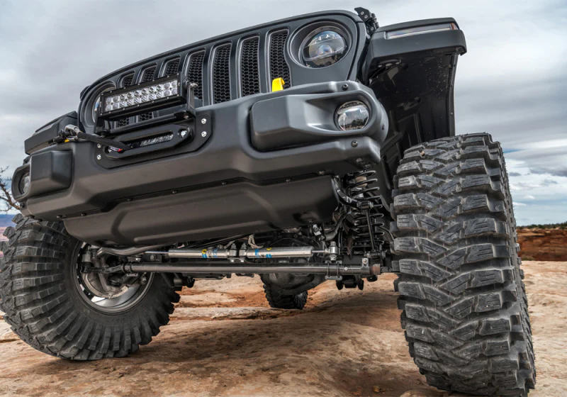 Superlift 18-20 Jeep Wrangler JL/2020 Jeep Gladiator JT 4WD - Dual Steering Stabilizer Kit Bilstein - Image 9