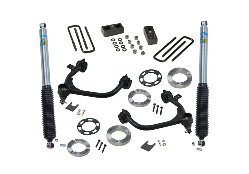 Superlift 19-20 Chevy Silverado 1500 (New Body) 3in GM Lift Kit 2WD and 4WD w/ Bilstein Shocks - Image 2