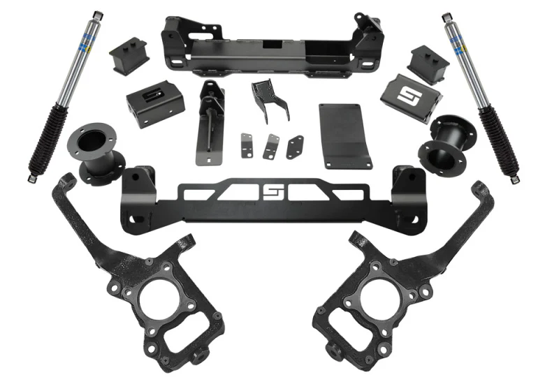 Superlift 2021 Ford F-150 4WD 6in Lift Kit w/Bilstein 5100 Series Rear Shocks - Image 2