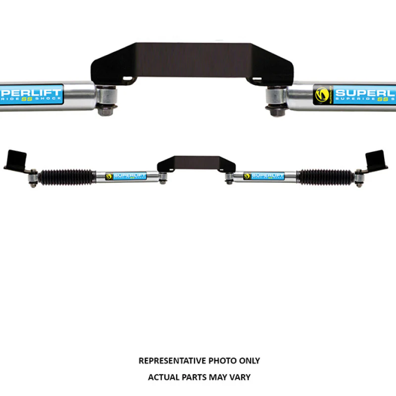 Superlift 99-04 Ford F-250/350 4WD Dual Steering Stabilizer Kit - SR SS by Bilstein (Gas) - Image 2