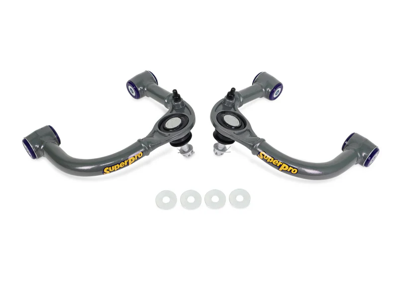 SuperPro 03-09 Lexus GX470 / Toyota 4Runner Sport 4WD Front Upper Fixed Offset Control Arm Set - Image 4