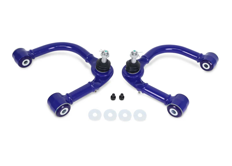 SuperPro 05-23 Toyota Tacoma 4WD Front Upper Fixed Offset Control Arm Set - Image 2