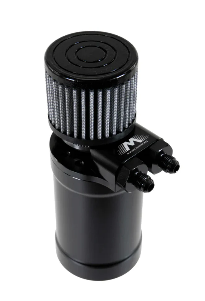 Top Loader Billet Internally Baffled Oil Catch Can (Dual 10AN Port) - Image 4