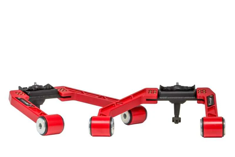 UMI Performance 15-25 Ford F-150 Adjustable Upper A-Arm Kit - Red - Image 3