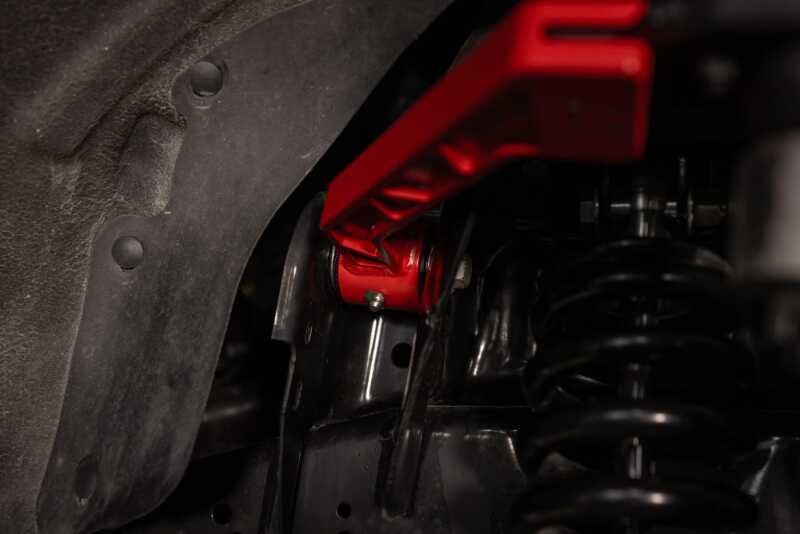 UMI Performance 15-25 Ford F-150 Adjustable Upper A-Arm Kit - Red - Image 4