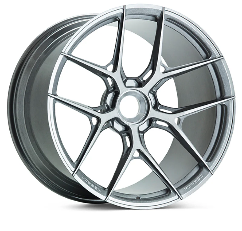 Vossen Forged S21-01 - 21x10.5 - 5x132 - ET22 - 66.5 - Brushed Light Smoke Wheel - BMW M5 G9x Fitmen
