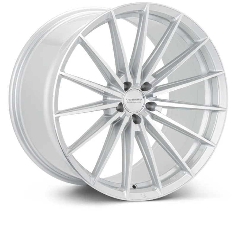 Vossen HFX-4 19x9.5 - 5x114.3 - ET38 - Deep - 73.1 - Silver Polished Wheel